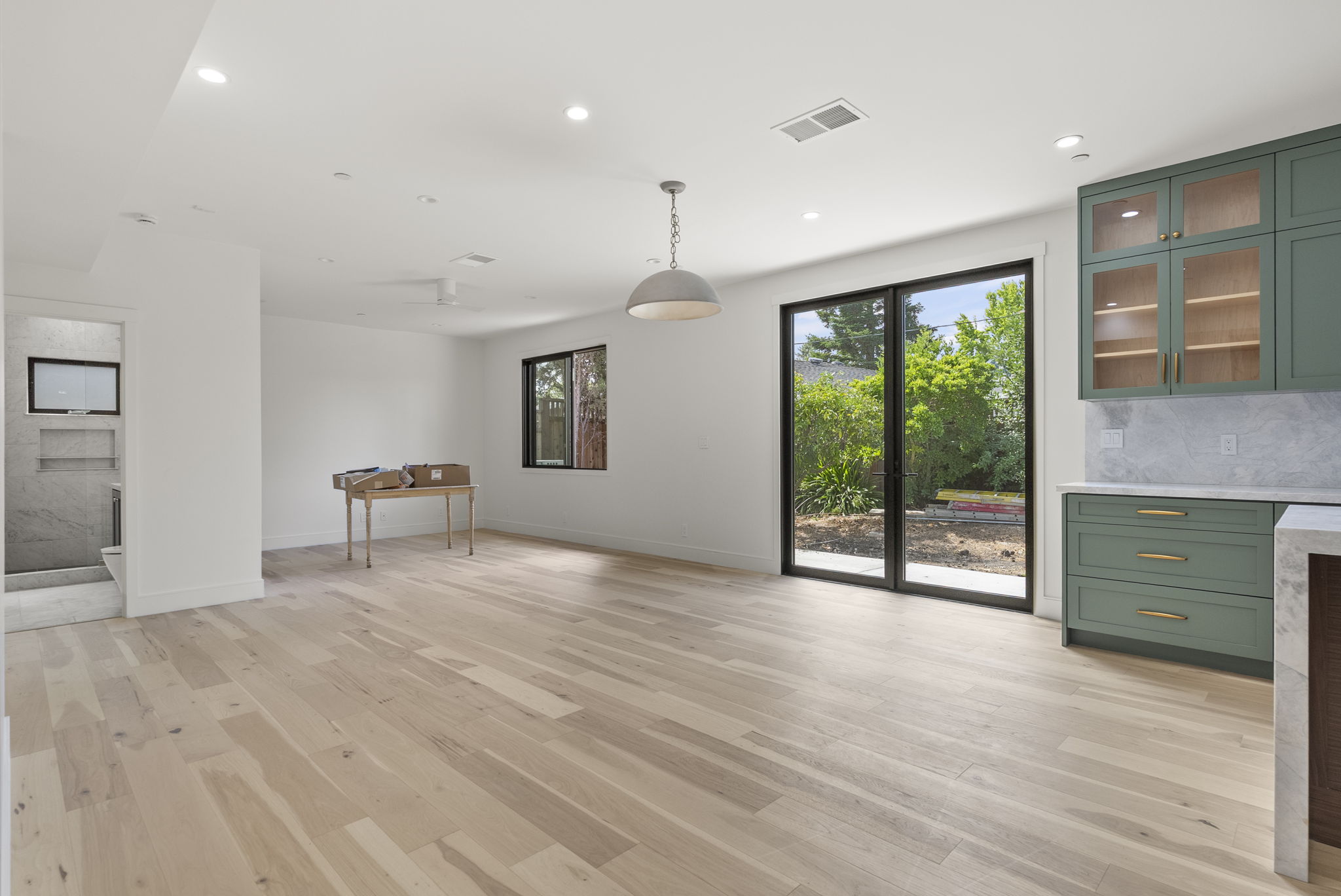 White oak flooring